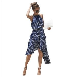 Sleeveless Halter Dress